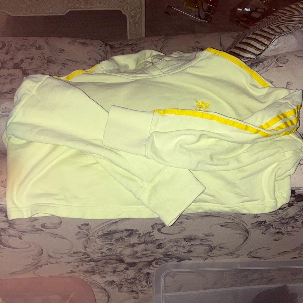 Adidas Yellow Hoodie